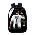thumbnail image 1 of GP1 Cristiano Ronaldo Patrón Mochila Regalo Escolar Para Niños Bolsa De Estudiante Ordenador Portátil Gran Capacidad Doble Entrepiso PG1, 1 of 4