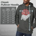 thumbnail image 5 of Women's Coca Cola Polar Bear Pull Over Hoodie Charcoal Heather 2X Large, 5 of 10