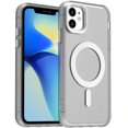 thumbnail image 6 of Candy Color Translucent Phone Case for iPhone 11, Compatible with MagSafe - Ultra Slim Lightweight Shockproof Protective Anti-Yellow Phone Cover Designed for iPhone 11, White, 6 of 6