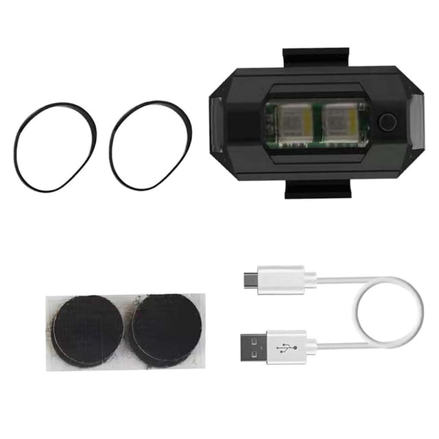 Drone LED Light Carga USB Ajustable 90mAh Para RC Mini3 Pro SM SunniMix Mini luz de señal
