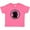 Hot Pink, variant on Inktastic Labrador Retriever Black Lab Boys or Girls Baby T-Shirt