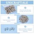 thumbnail image 4 of 200pcs Rack Plating Brass Cord Ends Cadmium Free & Lead Free Column Platinum 9x3mm Hole: 1.6mm Inner Diameter: 2mm, 4 of 6