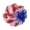 New/A, variant on Kbndieu 4th of July Patriotic Wreath for Front Door Red White and Blue Flower Wreath for Window Wall Patio Decor Independence Day Memorial Day Flag Day Veterans Day