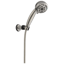 5-Spray Premium Fixed Wall-Mount Hand Shower in Stainless 55436-SS-PK