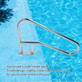 thumbnail image 4 of Pool Handrail, Swimming Pool Stair Rail 304 Stainless Steel Rustproof  for Hot Tub for Swimming Pool, 4 of 7