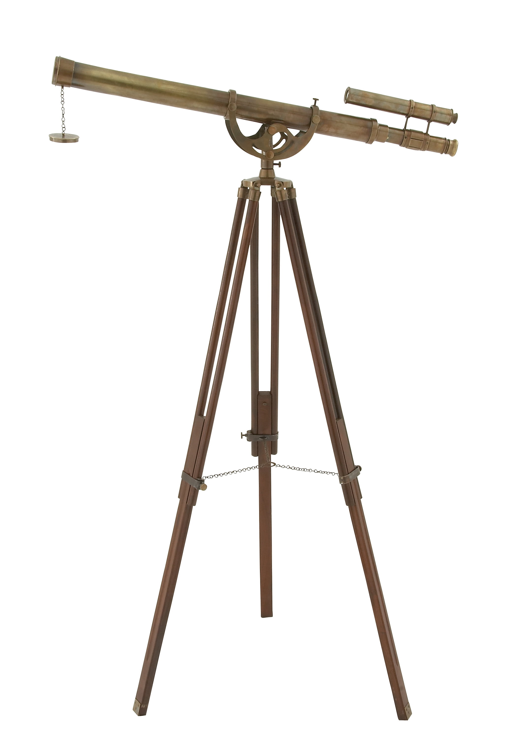 Charming Brass Wood Telescope