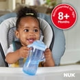 thumbnail image 4 of Vaso para Beber NUK con Pajilla para Aprender 10oz Paquete de 2 para Niños Pequeños, 4 of 7