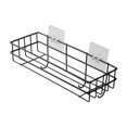 thumbnail image 2 of Neinkie Hanging Wire Baskets, Wire Baskets Large Capacity Wall Mount Metal Baskets for Organizing with Wall Stickers and hooks for Storage Pantry, Cabinets, Garage, 2 of 6