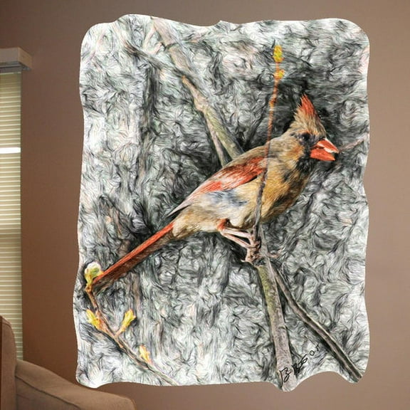 Wallhogs Batie Cardinal Wall Mural