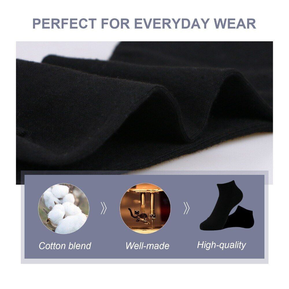 Women 6-12 Pairs Assorted Styles Low Cut Quarter Ankle Socks Cotton Size 9-11