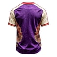 thumbnail image 4 of Men USA Soccer Jersey Shirts 2D Graphic Print Short SleeCrewe Tee Crew Neck T Shirt Happy Fashion Jerseys for Men 2026 Football Tee Purple XXXL, 4 of 4