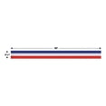 thumbnail image 6 of Beistle Club Pack of 12 Patriotic Red and White Striped Party Streamers 30', 6 of 6