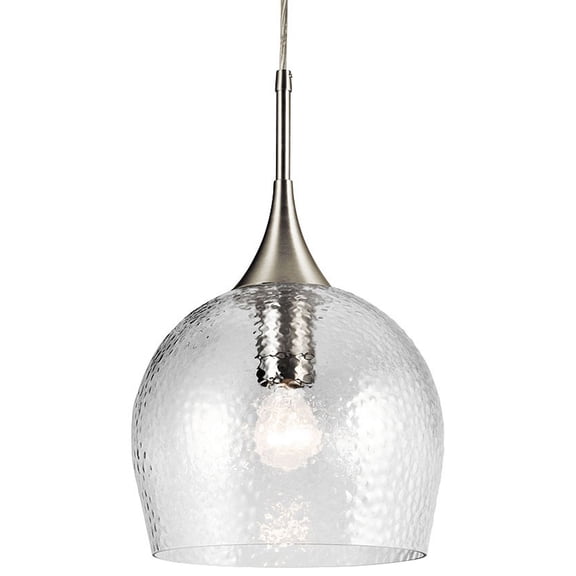 Kichler Sloane 10 1/2" Wide Brushed Nickel Mini Pendant