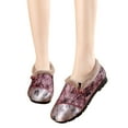 thumbnail image 2 of Zapatos para mujer, de tela, con aislamiento, estilo retro, suela suave, versátiles, de algodón, para correr, botas vaqueras., 2 of 8