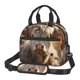 thumbnail image 1 of Easygdp Adorable Flower Field Cow Caja de Almuerzo para Mujeres y Hombres, Bolsa de Almuerzo Insulada, Bolsas Reutilizables Impermeables para Viajes, Trabajo y Picnics, 1 of 7