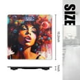 thumbnail image 2 of Bathroom Scale, Highly Accurate Digital Body Scale,Precisely Measures Weight up to 400 lbs-American Woman With Curly Hair Blowing Bubbles, 2 of 4