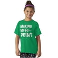 thumbnail image 4 of Making My Point Bow Hunting Season Crewneck T Shirts Boy Girl Teen Brisco Brands L, 4 of 6