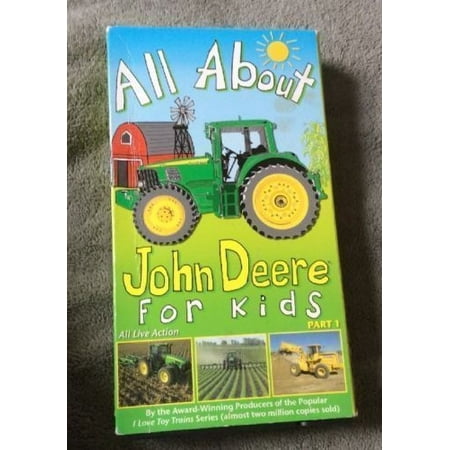 All About John Deere for kids VHS tape Part 1 Tractors Farming