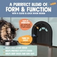 thumbnail image 3 of Puerta para gatos Purrfect Portal Meow Manor® para gatos de hasta 9 kg, 3 of 6