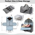 thumbnail image 3 of Carry-on Garment Bag for Men Large Capacity for Travel Suit Travel Bag Weekend Bag Business Trip luggage bag, 3 of 8