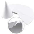 thumbnail image 4 of Gorros de fiesta Weoxpr, papel blanco, 40 unidades, para niños y adultos, 4 of 6