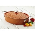 thumbnail image 2 of Rachael Ray Cucina 5 qt. Dutch Oven in Pumpkin Orange, 2 of 2