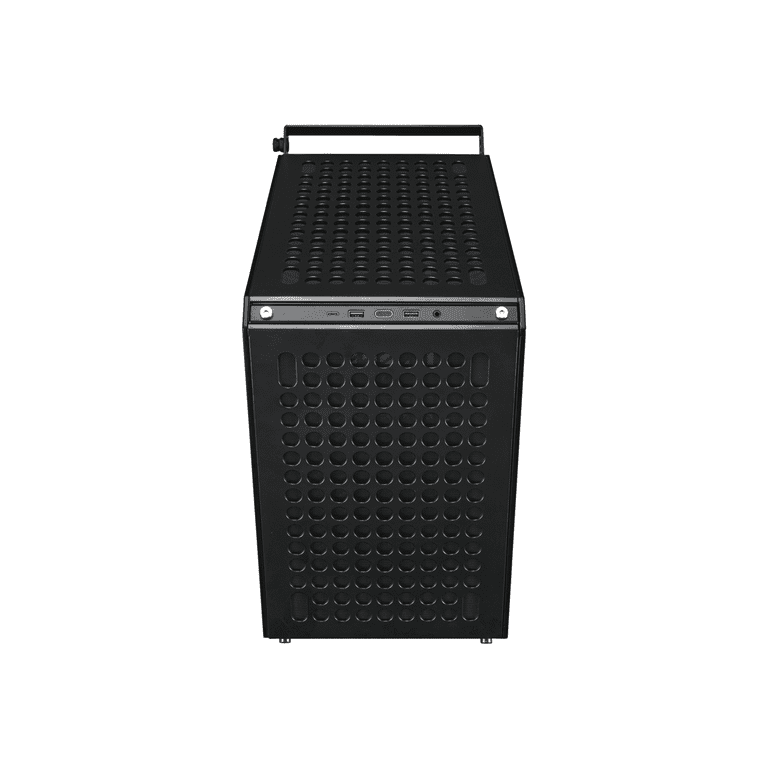 Cooler Master QUBE 500 Flatpack Black Small High Airflow Mid-Tower ATX Customizable Gaming PC Case, Tempered Glass, Vertical GPU Mount, USB-C, Cooler Master QUBE 500 Flatpack Black Small High Airflow Mid-Tower ATX Customizable Gaming PC Case, Tempered Glass, Vertical GPU Mount, USB-C,