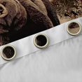 thumbnail image 4 of Feelyou Rustic Bear Black Out Curtains, Western Boho Curtains Pack of 2 (42x63 Each), 4 of 6