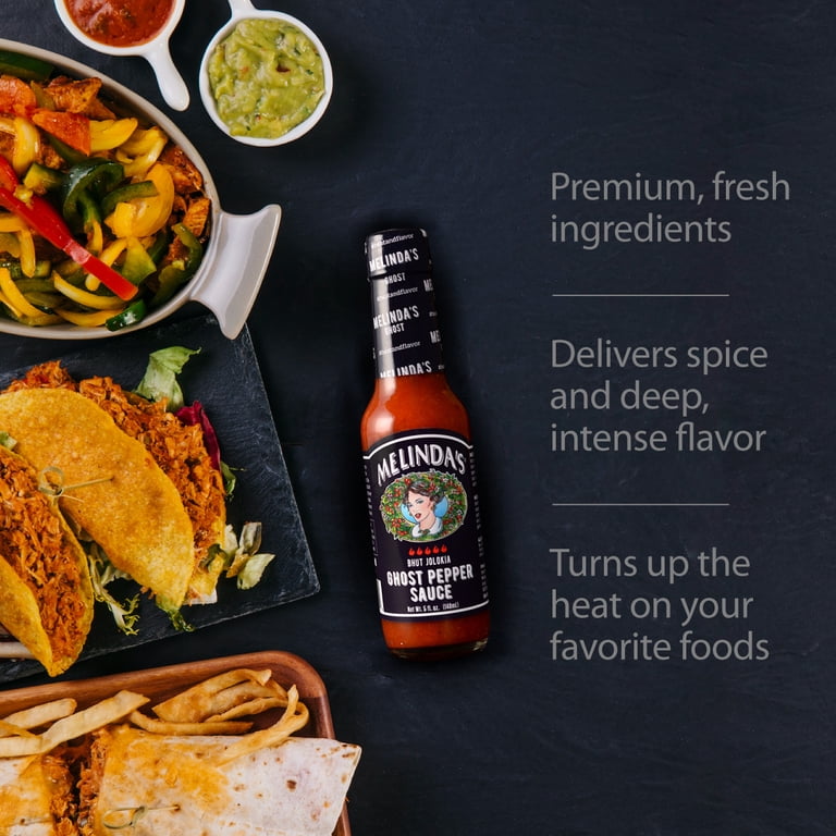 Melinda's Ghost Pepper Steak Sauce - 12oz Bottles, 2-Pack 3 thumbnail image