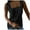 Black, variant on HBFAGFB Womens Tank Tops Spring and Summer Square Neck Sleeveless Shirts Versatile Blouse White Size XXL
