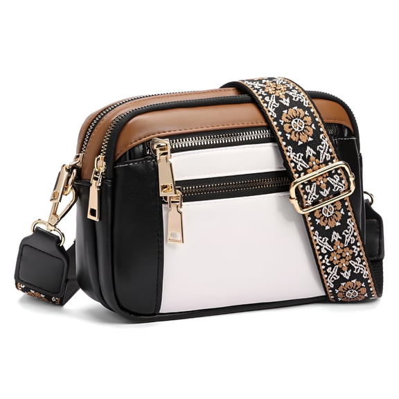 AOMRCOL Cross Body Purses for Women Crossbody Bag, Small Crossbody Purses Leather Cross Body Bags Trendy Shoulder Handbags, Crossbody Purses for Women