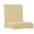 thumbnail image 3 of Funda para silla de oficina sólida, Multicolor, resistente al desgaste, muebles de oficina para las cuatro estaciones, Protector exterior, funda giratoria, Beige AweSitey HA012491-07, 3 of 5