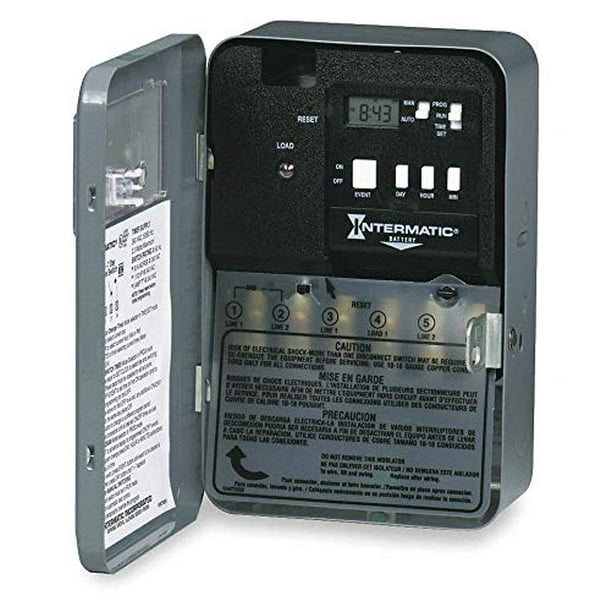 Intermatic Electronic Water Heater Timer 30 Amps 240vac Voltage Number Of Channels 1 Walmart Com Walmart Com