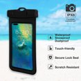 thumbnail image 4 of Bolsa universal impermeable para teléfono con cordón para teléfono móvil, buceo, playa al aire libre, flotando bajo el agua, 4 of 6