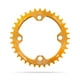 thumbnail image 1 of Chainset de bicicleta Bicicleta redonda Cadena de la bicicleta Rueda de aluminio Reemplazable Aleación de aluminio Anti-gota Ligero Ligero Ciclismo Diente Placa Individual Amarillo 34T seitruly OD003273-22, 1 of 7