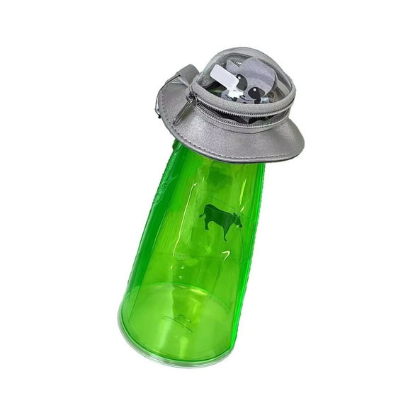 Alien Shape Pencil Case Transparent Waterproof Pencil Pouches Travel Pen Organiser Bag For Artists Students