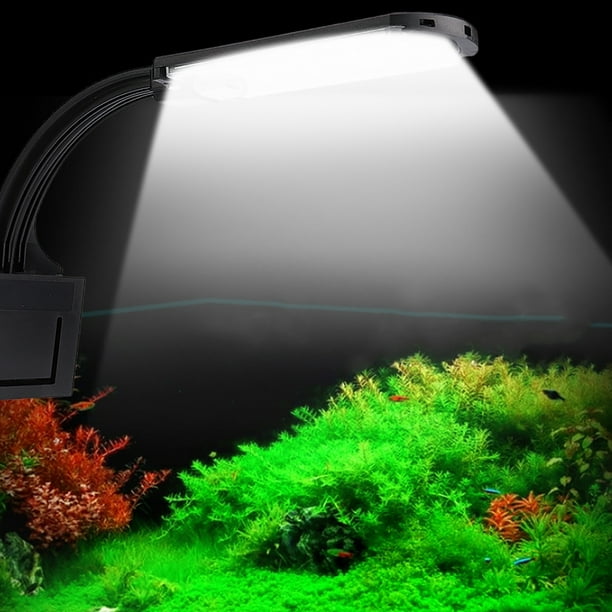 LED Fish Tank Pince Lampe Aquarium Lumière Éclairage Aquatique Pratique