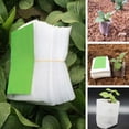 thumbnail image 5 of SLYNSHome 100 Pcs - Plant Nursery Bags Plants Seeds Growing Bag - Biodegradable - Non-Woven - Fabric Growing Pouches Plant Pots for Seed Starting,Soil Transplant, 5 of 8