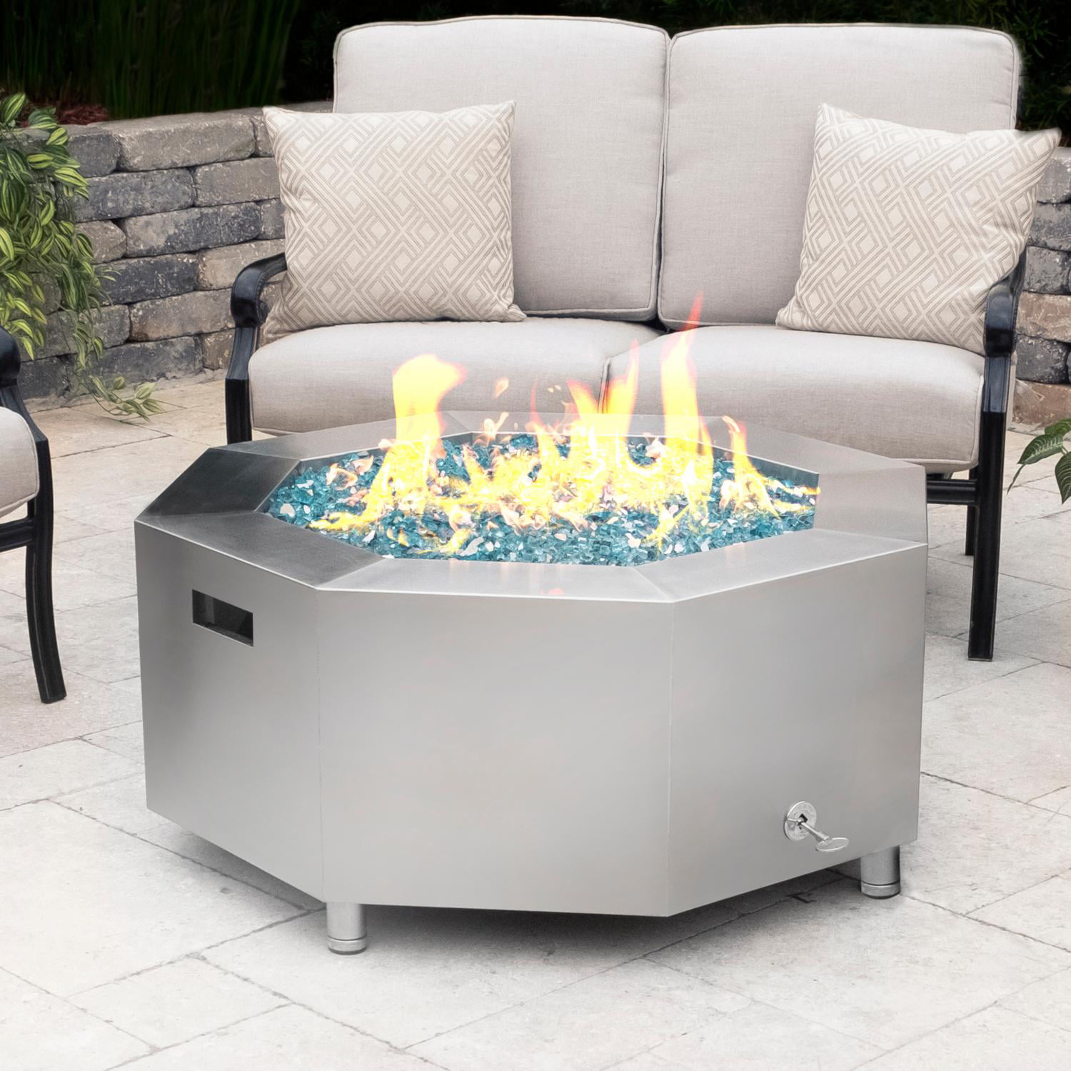 Lakeview Outdoor Designs 42 Inch, Octagon Fire Pit