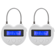 thumbnail image 1 of 2X Smart Time Lock LCD Display Time Lock Multifunction Electronic Timer,Waterproof USB Rechargeable, 1 of 6