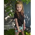 thumbnail image 3 of Arshiner Girls Clothing Sets Twist Front Top and Shorts 2 Piece Outfits Activewear Tracksuit, 3 of 6