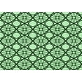 thumbnail image 1 of Ahgly Company Machine Washable Indoor Rectangle Transitional Dark Forest Green Area Rugs, 2' x 4', 1 of 7