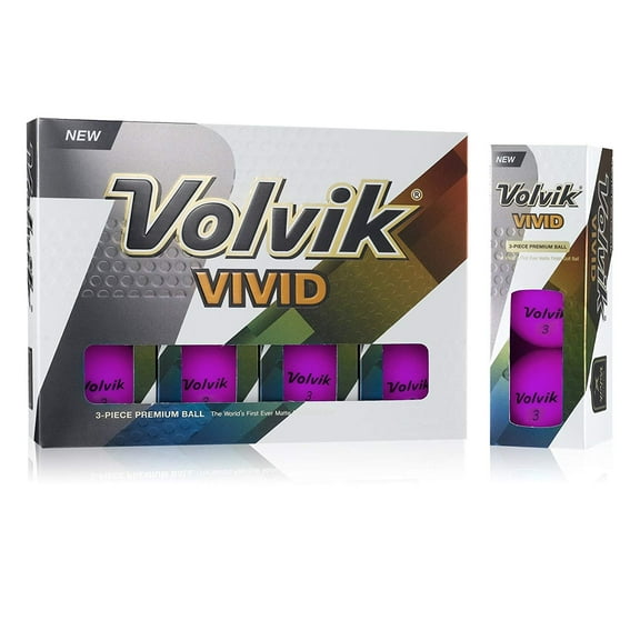 Volvik Vivid Golf Balls 2018 (Matte Finish)