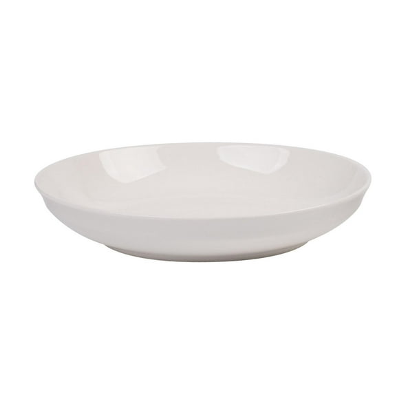 Mainstays porcelain white color plate 7"