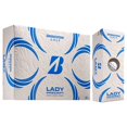 thumbnail image 2 of Pelotas de golf Bridgestone Lady Precept 2021 blancas, paquete de 12, 2 of 5