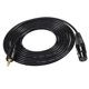 thumbnail image 4 of Cable de alimentación del instrumento Cable de alimentación de 3,5 mm TRS macho a XLR hembra de 3 pines 1.5m, 4 of 9