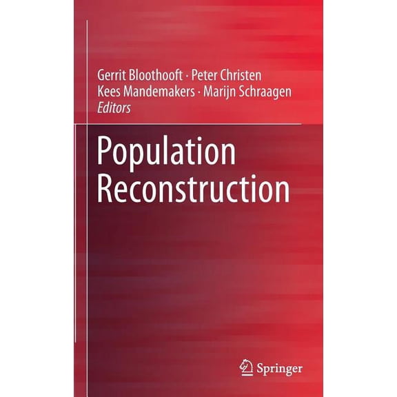 Population Reconstruction, (Hardcover)
