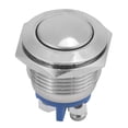 thumbnail image 4 of Interruptor de botón de reinicio automático, 40 piezas de 16 mm, interruptor de botón impermeable de metal, interruptor de botón momentáneo, diseño fácil de usar VoborMX herramienta, 4 of 8