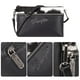 thumbnail image 4 of Bolso de hombro Montana West Wrangler Vintage de cuero negro, 4 of 6
