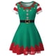 thumbnail image 5 of Vestido de Navidad europeo y americano para niños, estampado de dibujos animados, Princesa, Serie de Navidad, nuevo, 5 of 5